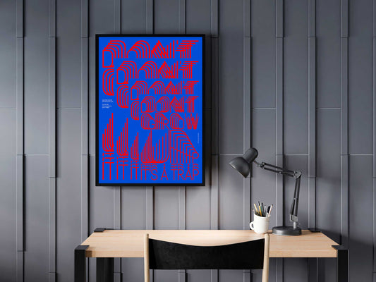 Don’t Grow Up It’s A Trap – Bold Typographic Poster