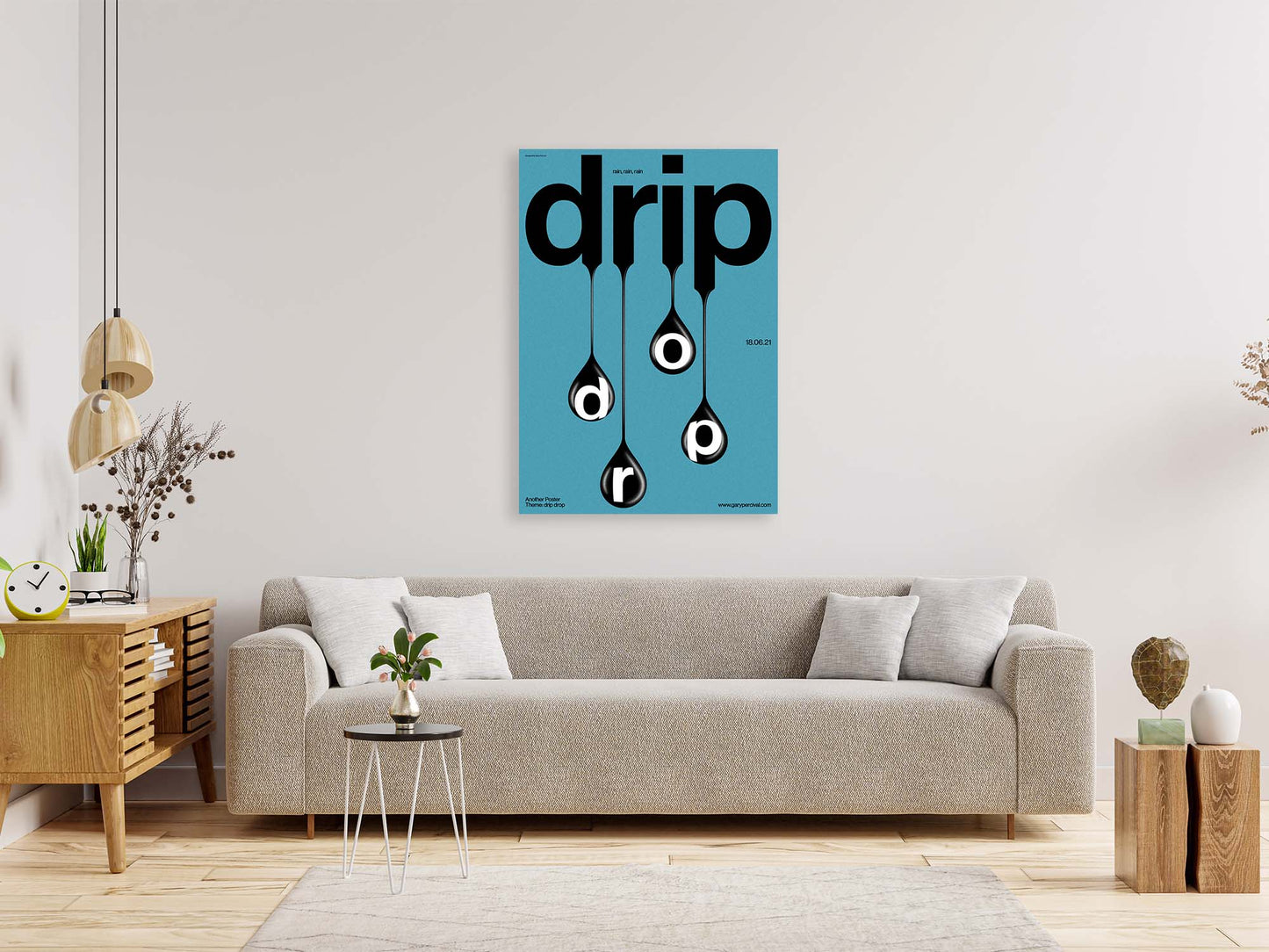 Drip Drop (Teal)