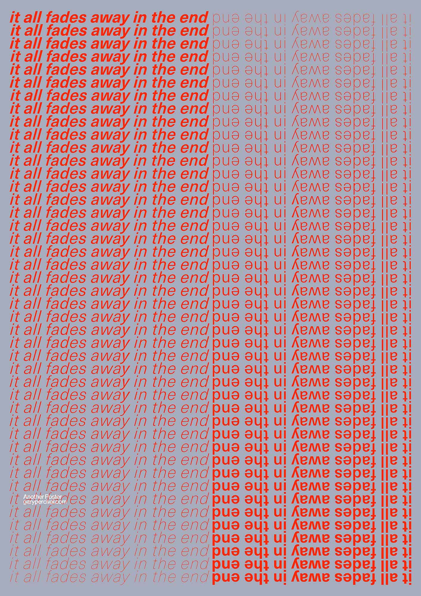 Fades Away (Red)