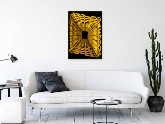 Going Around – Rotational Typography Poster