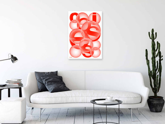 Noises – Typographic Soundscape Poster