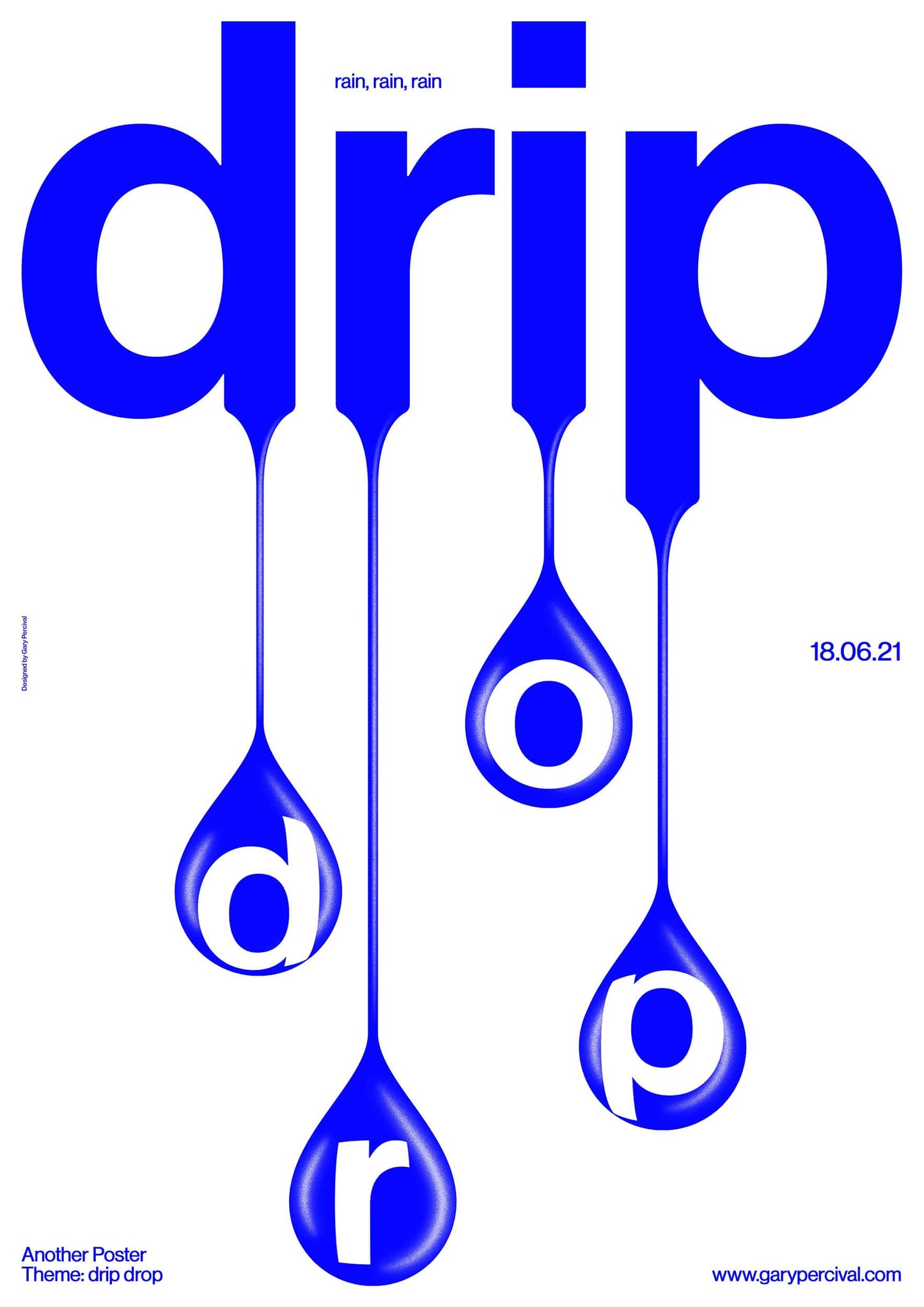 Drip Drop (Blue)