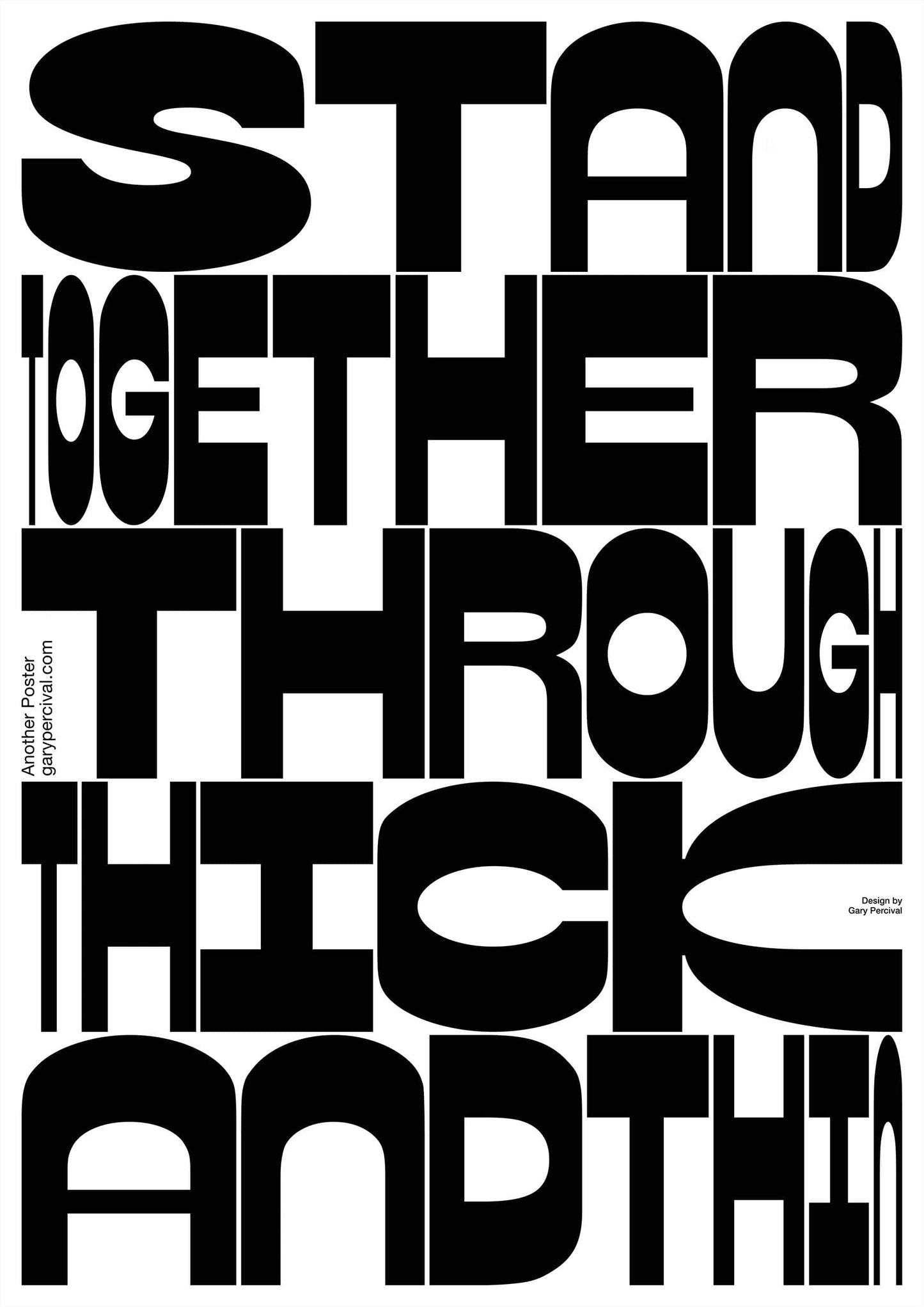 Thick And Thin (B/W)