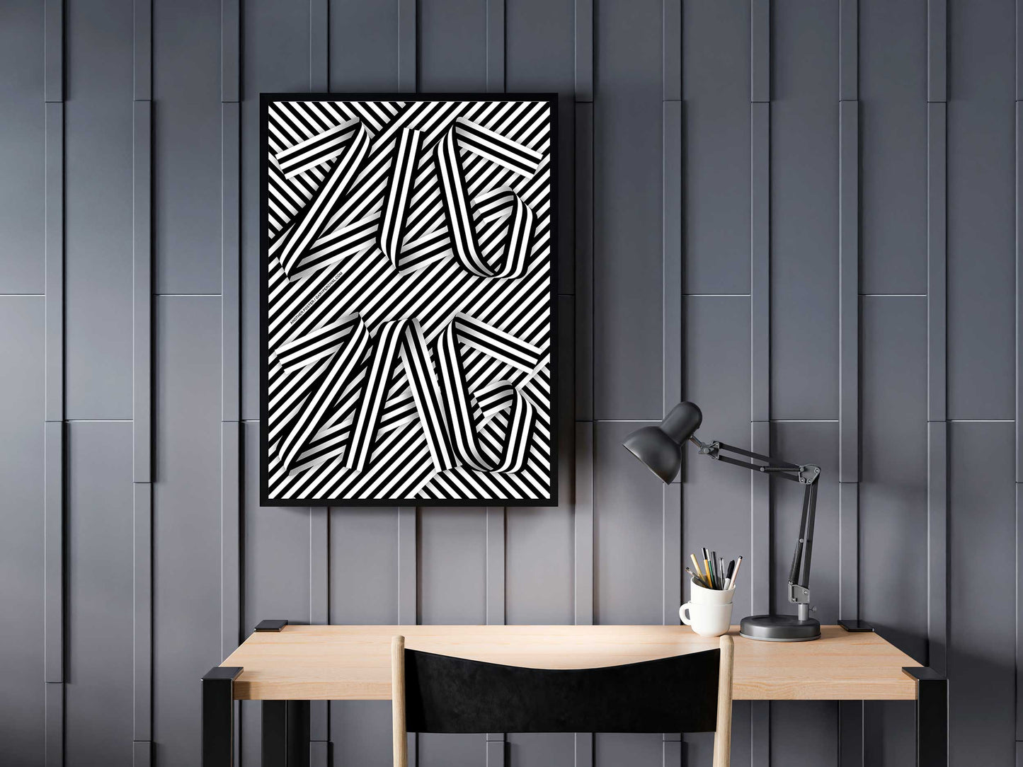 Zig Zag (Black & White)